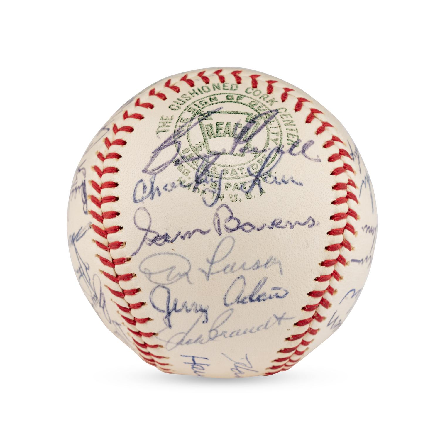 A 1965 Baltimore Orioles Team Signed Autograph Baseball