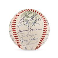 A 1965 Baltimore Orioles Team Signed Autograph Baseball
