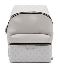 Louis Vuitton Discovery Backpack PM in Taiga Monogram Coated Canvas, Blanc, 2019