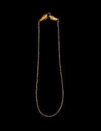 A Hellenistic Gold Necklace with Lion-Headed Terminals