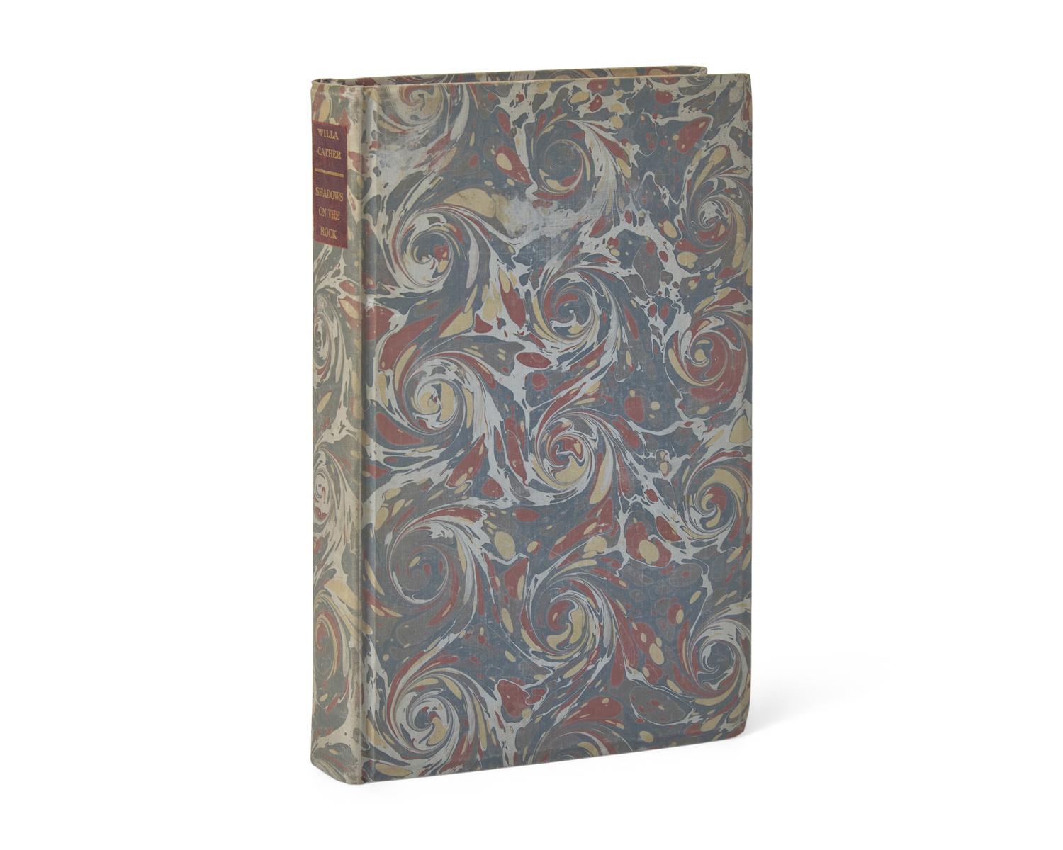 CATHER, Willa (1873-1947). Shadows on the Rock. New York: Alfred A. Knopf, 1931.