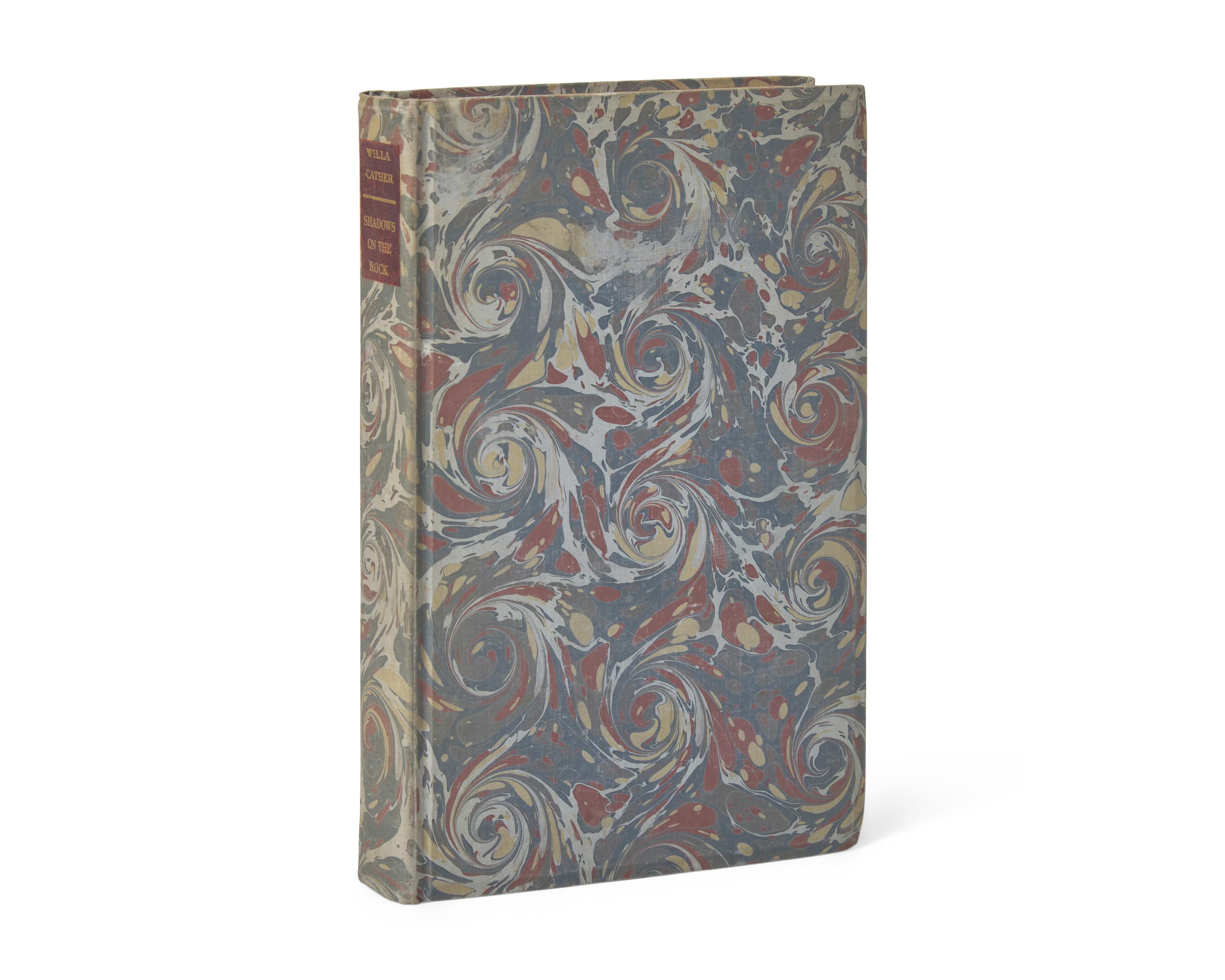 CATHER, Willa (1873-1947). Shadows on the Rock. New York: Alfred A. Knopf, 1931.