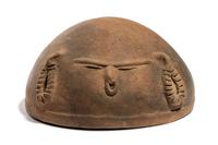 A Chimila Figural Urn Lid