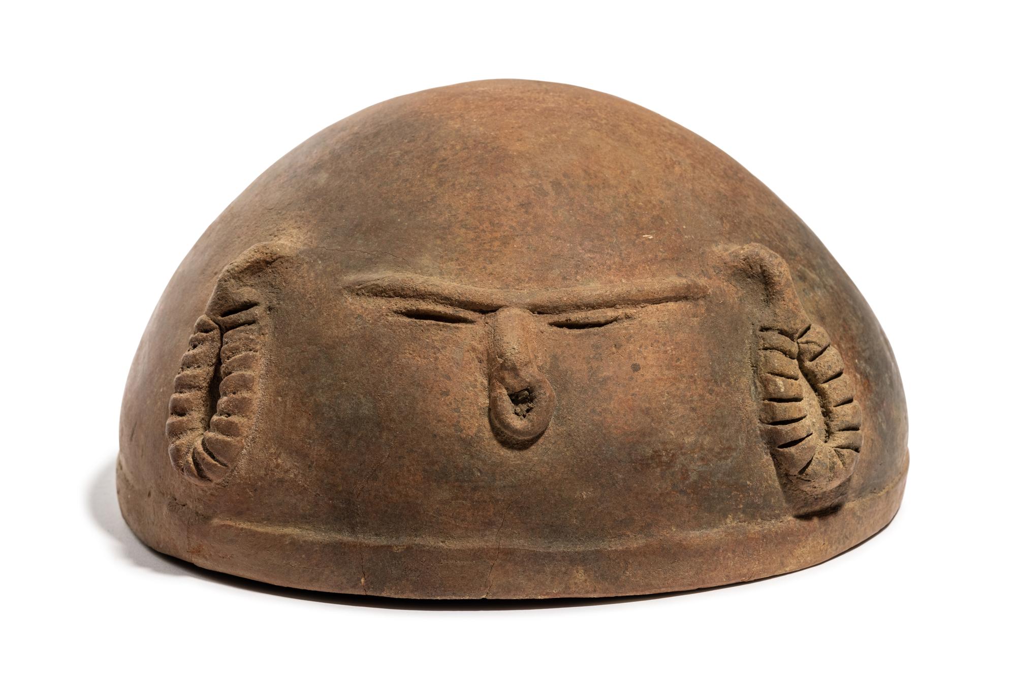 A Chimila Figural Urn Lid
