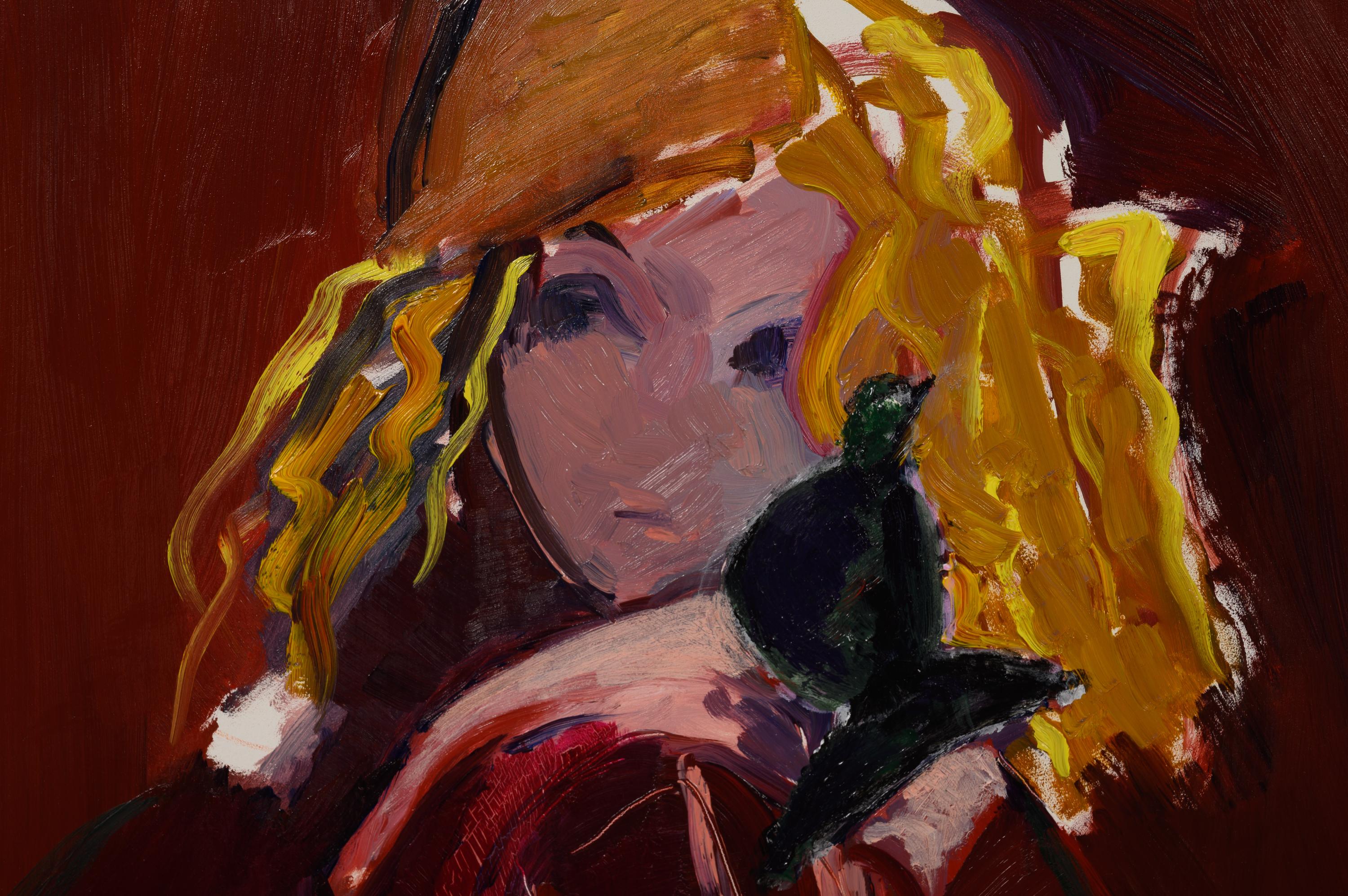 Aurélia with Black Birds