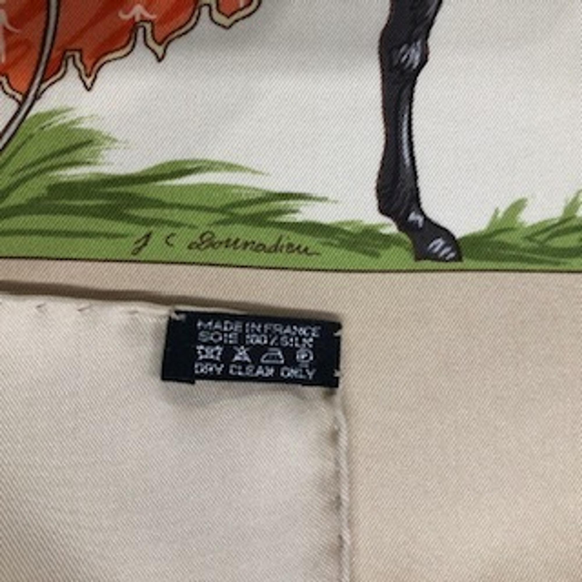 Hermès 90cm Silk Scarf