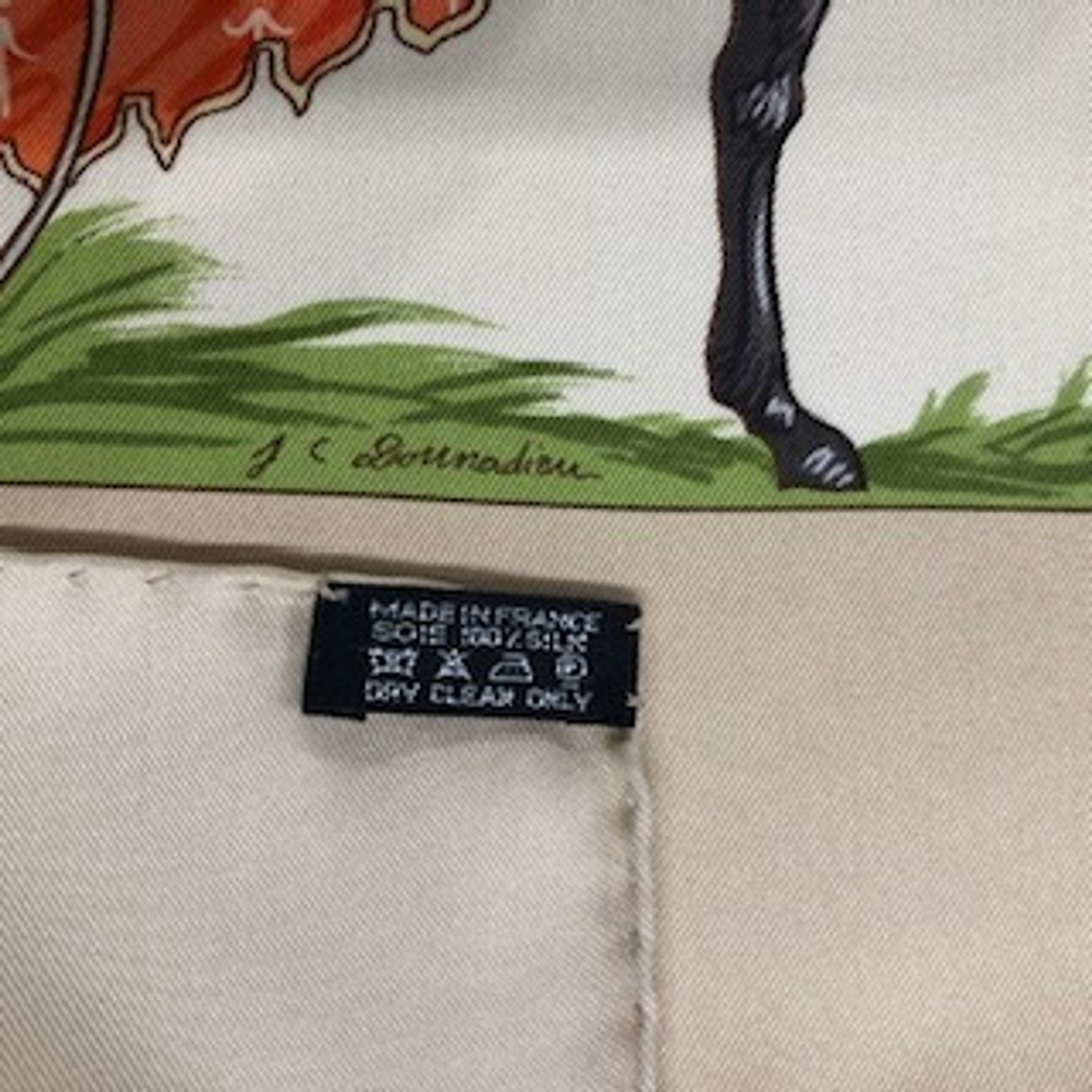 Hermès 90cm Silk Scarf