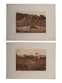 [NATIVE AMERICANS]. CURTIS, Edward S., photographer. A portfolio of 18 volume photogravures of Southwestern and Plains subjects.