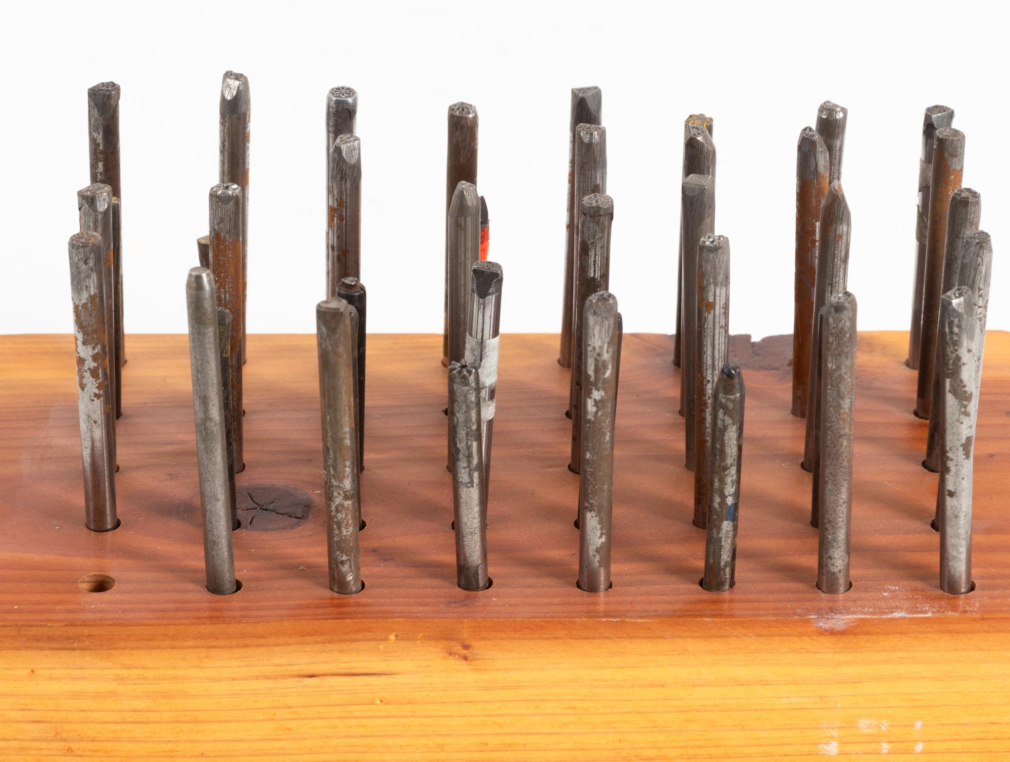 Collection of Jesse Monongya's Personal Silver Stamps