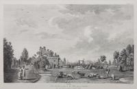 A Pair of Black and White Engravings, after Carmontelle 12 1/4 x 19 inches. — 20TH CENTURY