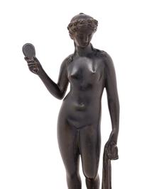 A Grand Tour Bronze Figure of Aphrodite