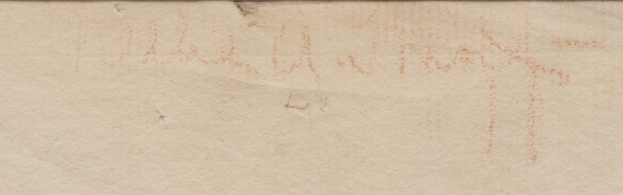 Nude Figures (a pair of works)