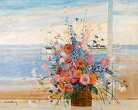 Still Life in Front of Open Window