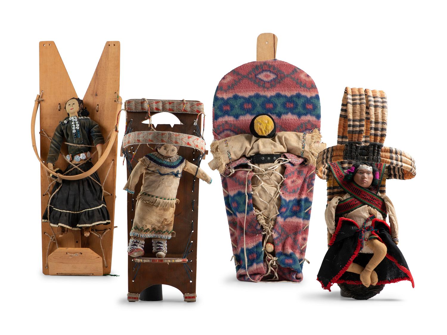 Collection of Doll Cradles