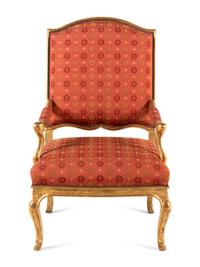 An Italian Giltwood Armchair
