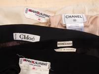 FIVE FRENCH DESIGNER SKIRTS