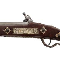Contemporary Dutch-Style Flintlock Snaphaunce Musket