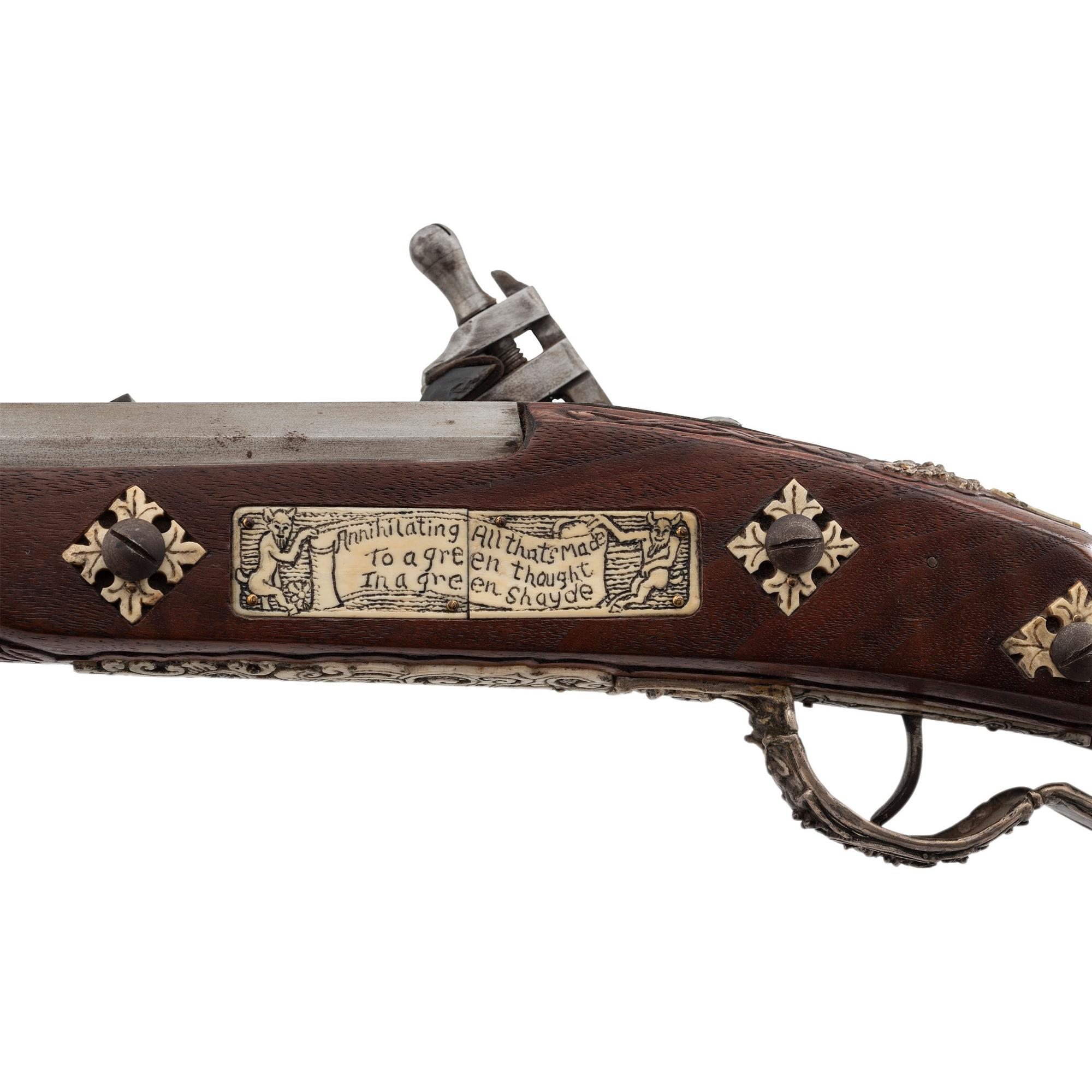 Contemporary Dutch-Style Flintlock Snaphaunce Musket
