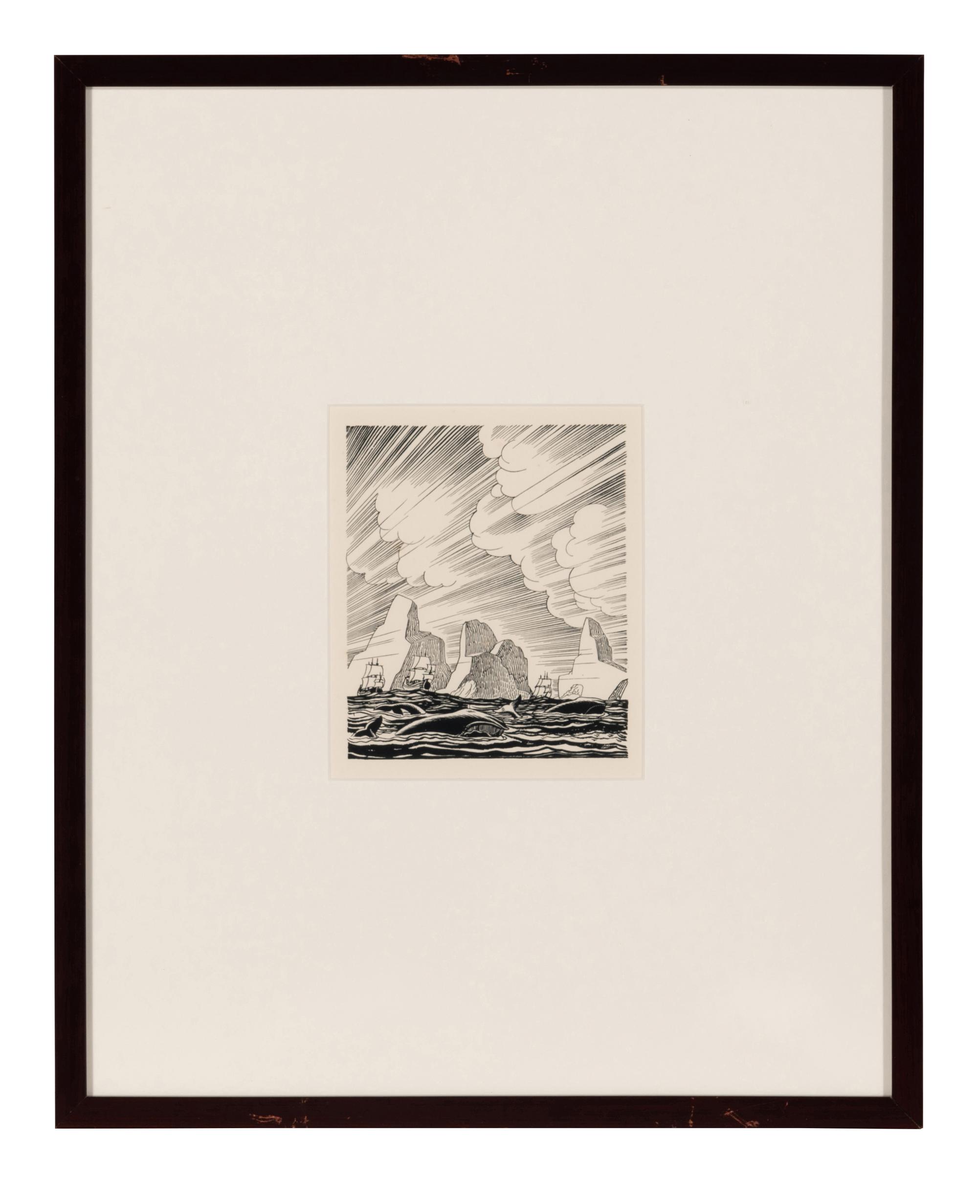 Eight Illustrations for Melville's Moby Dick , or The Whale