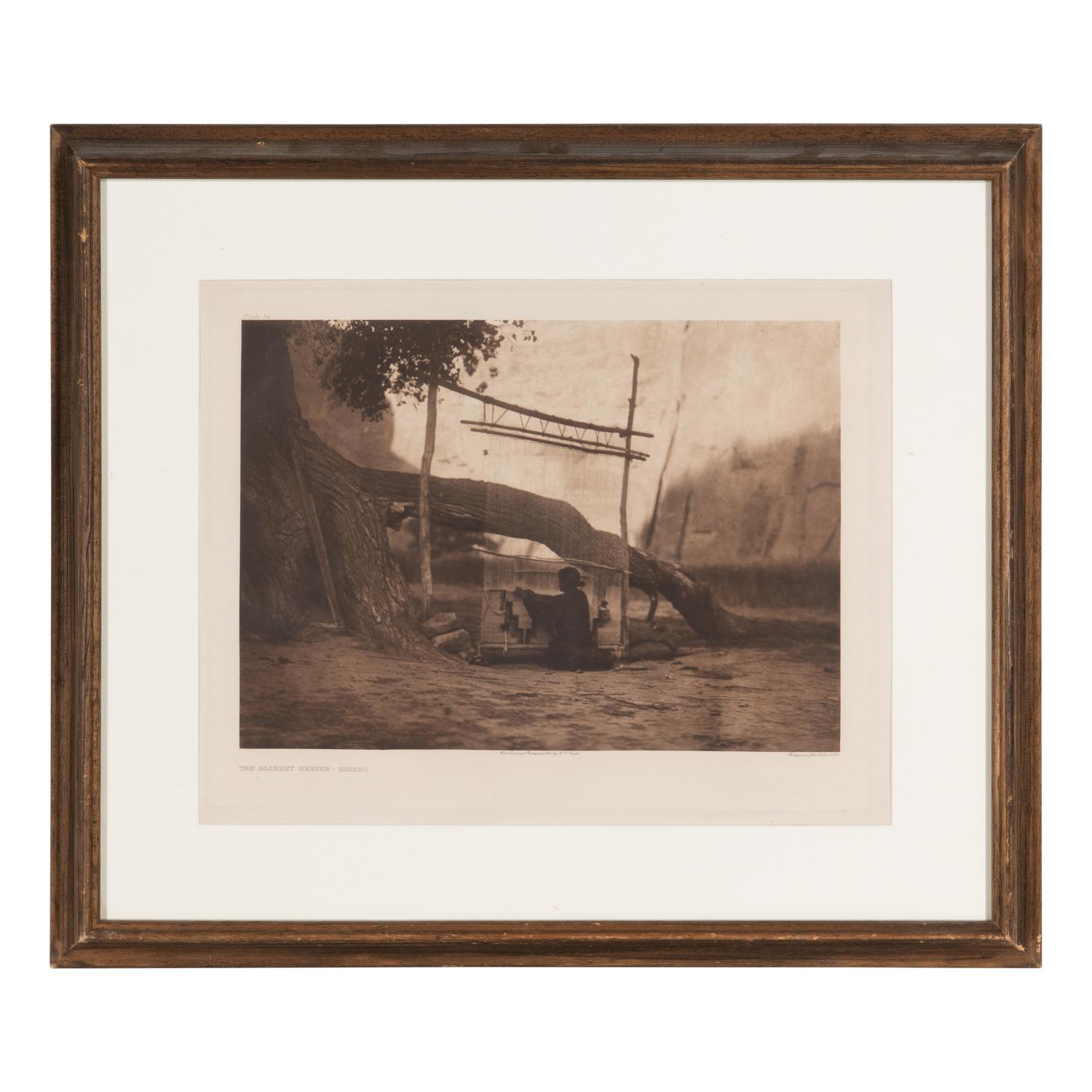 The Blanket Weaver - Navaho , Plate 34