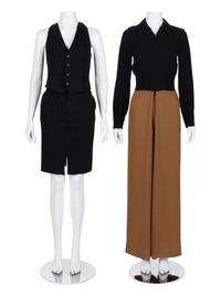 Two Jean Paul Gaultier Items: One Jumpsuit and One Dress, 1990-2000s
