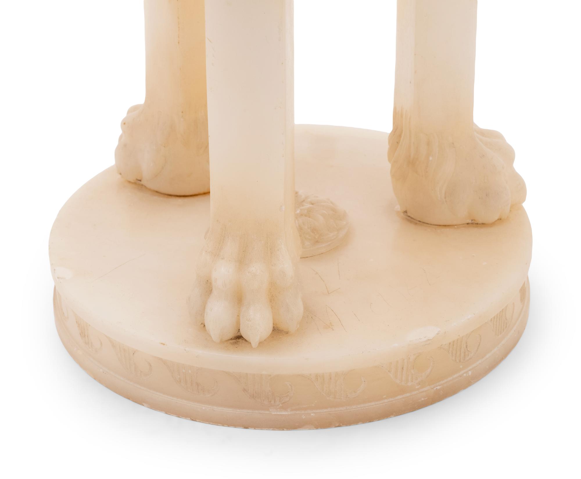 An Italian Alabaster Tazza