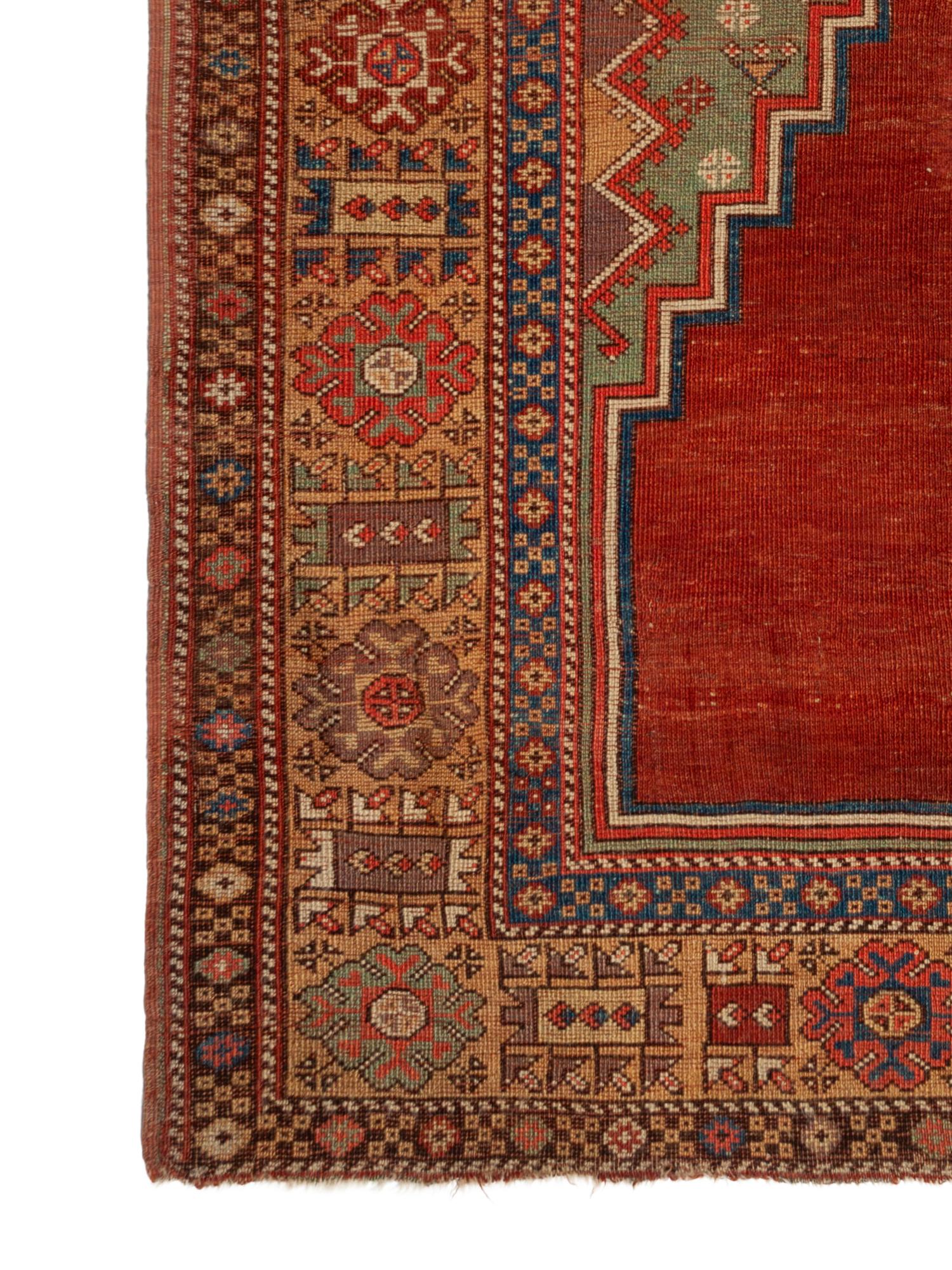 A Central Anatolian Wool Prayer Rug