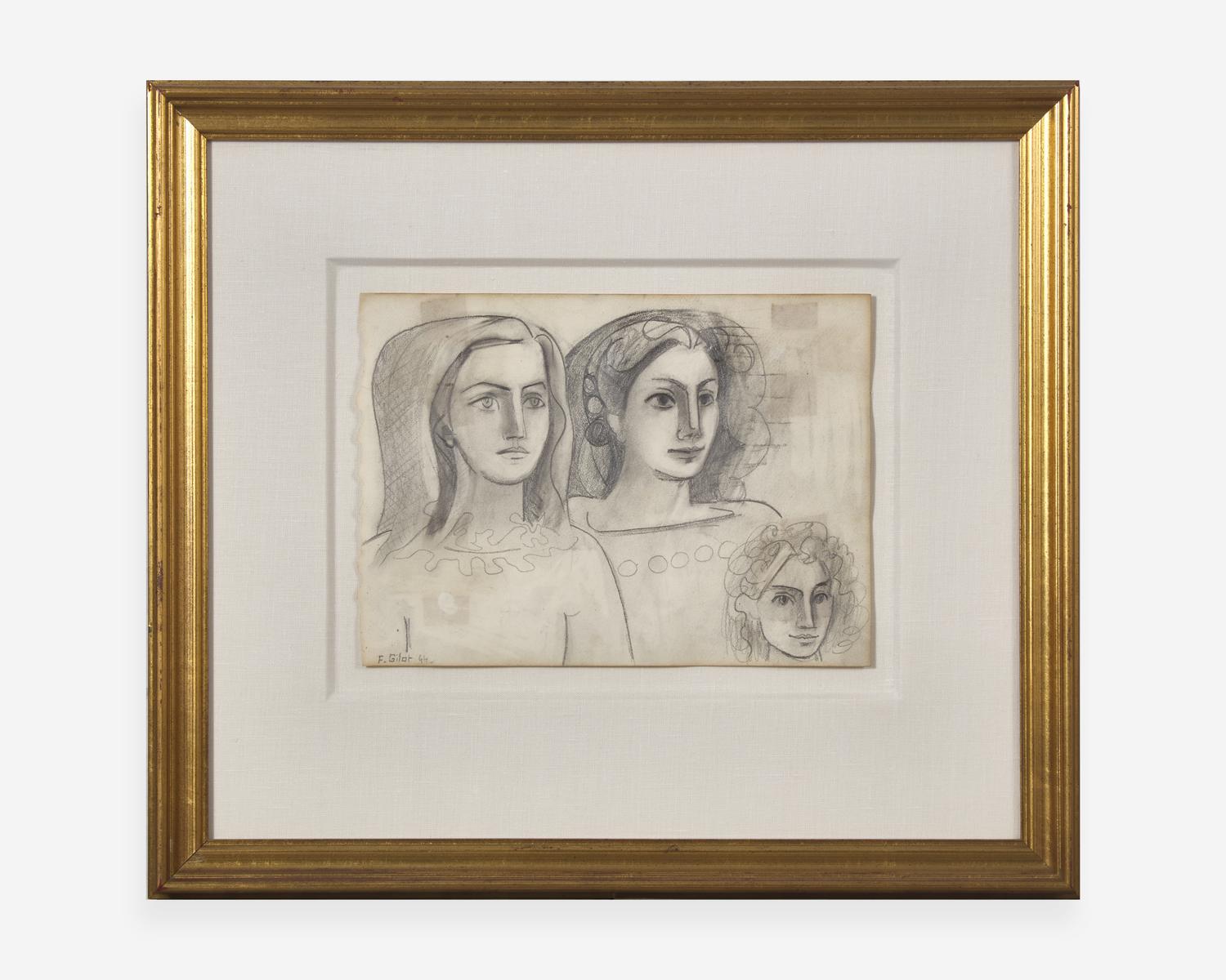 Françoise and Geneviève , 1944