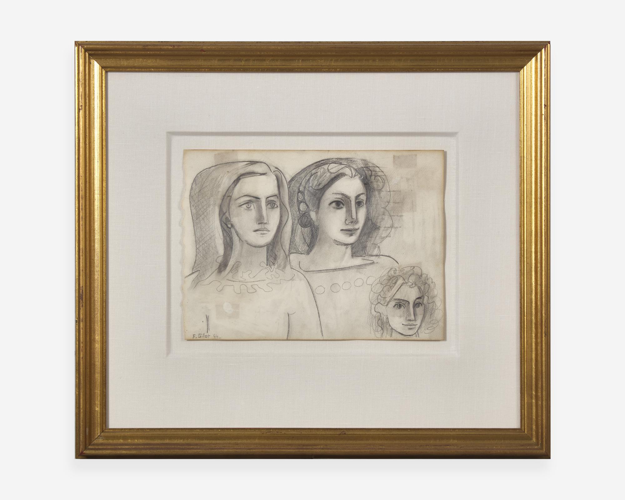 Françoise and Geneviève , 1944