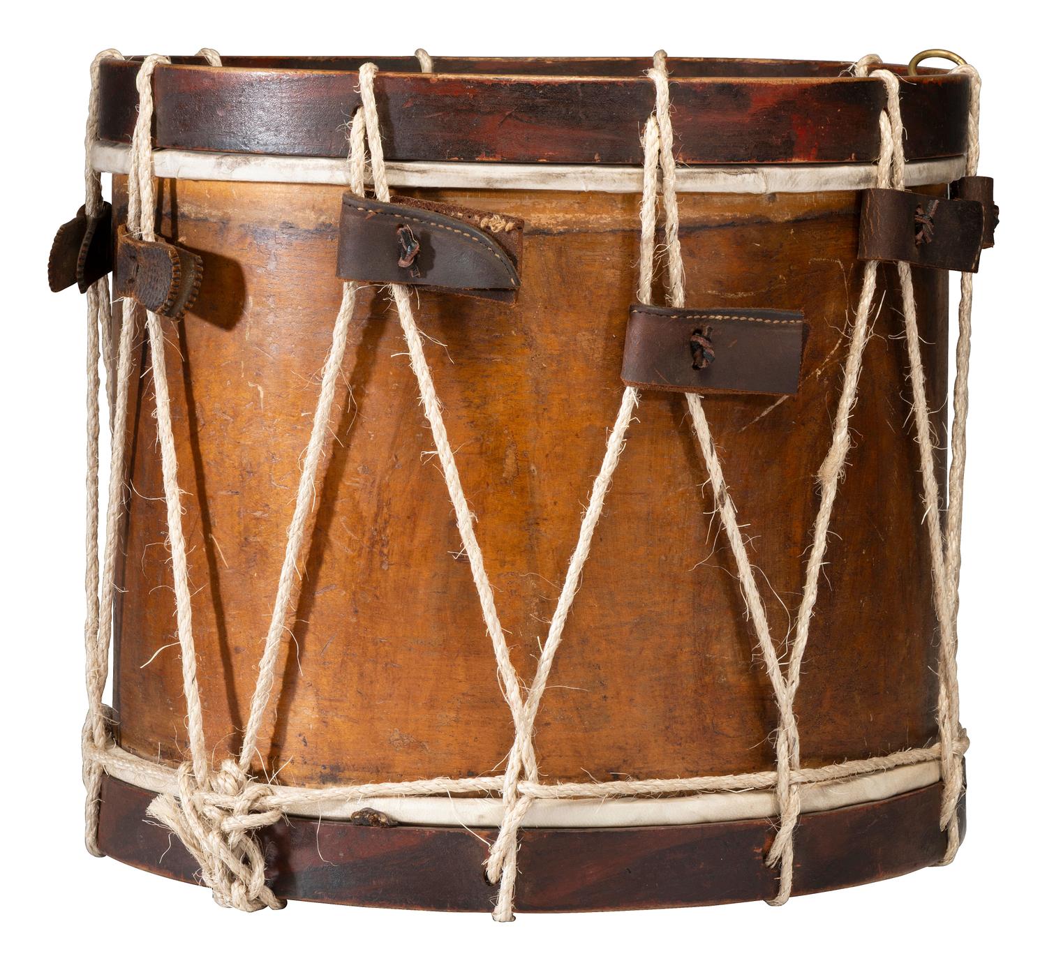 Jacob Stewart Civil War Era Snare Drum Attributed to the 25th South Carolina Infantry