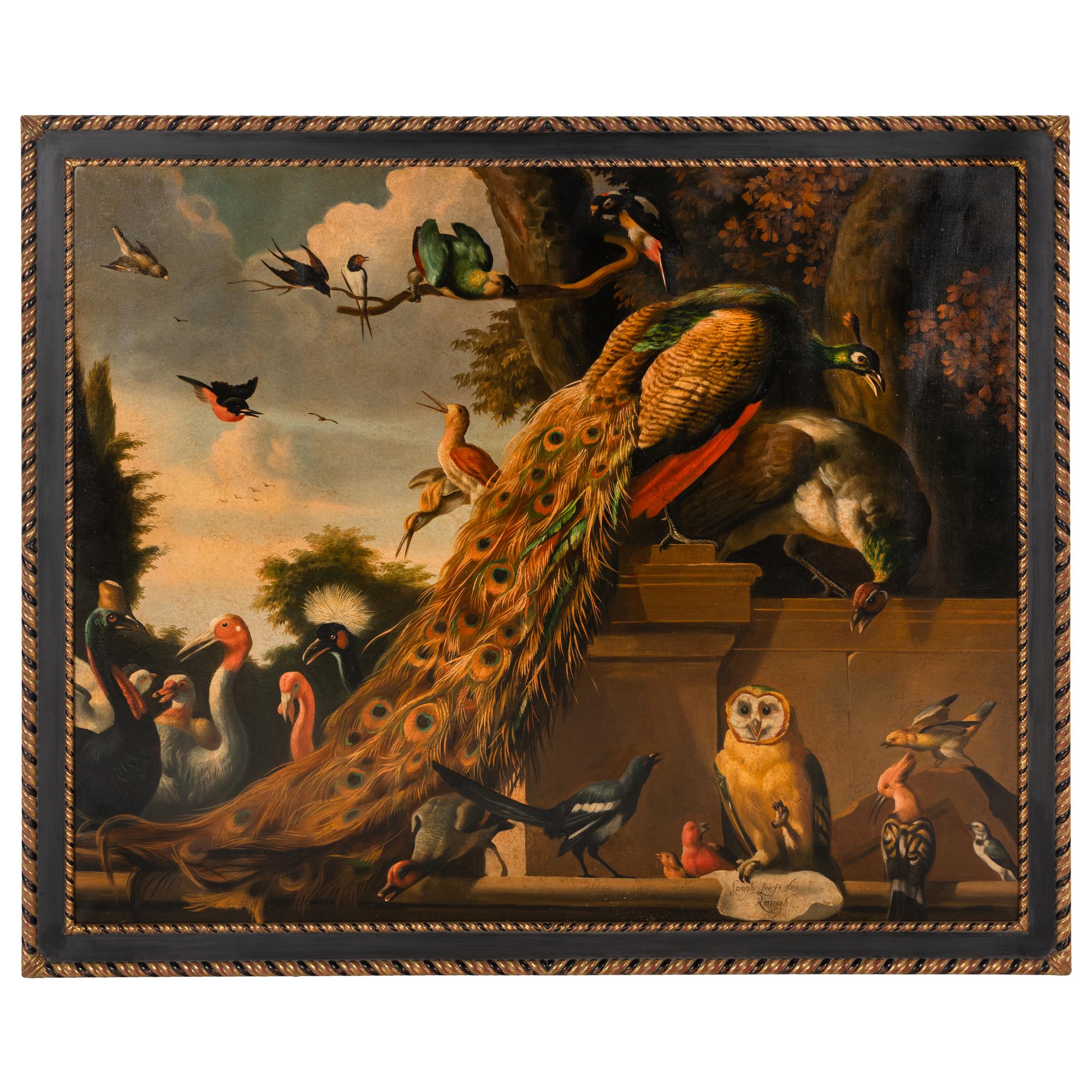 After Melchior d'Hondecoeter (Dutch, 1635-1695), 20th Century — Bird Concert (Langh Leeft den Rmingh)