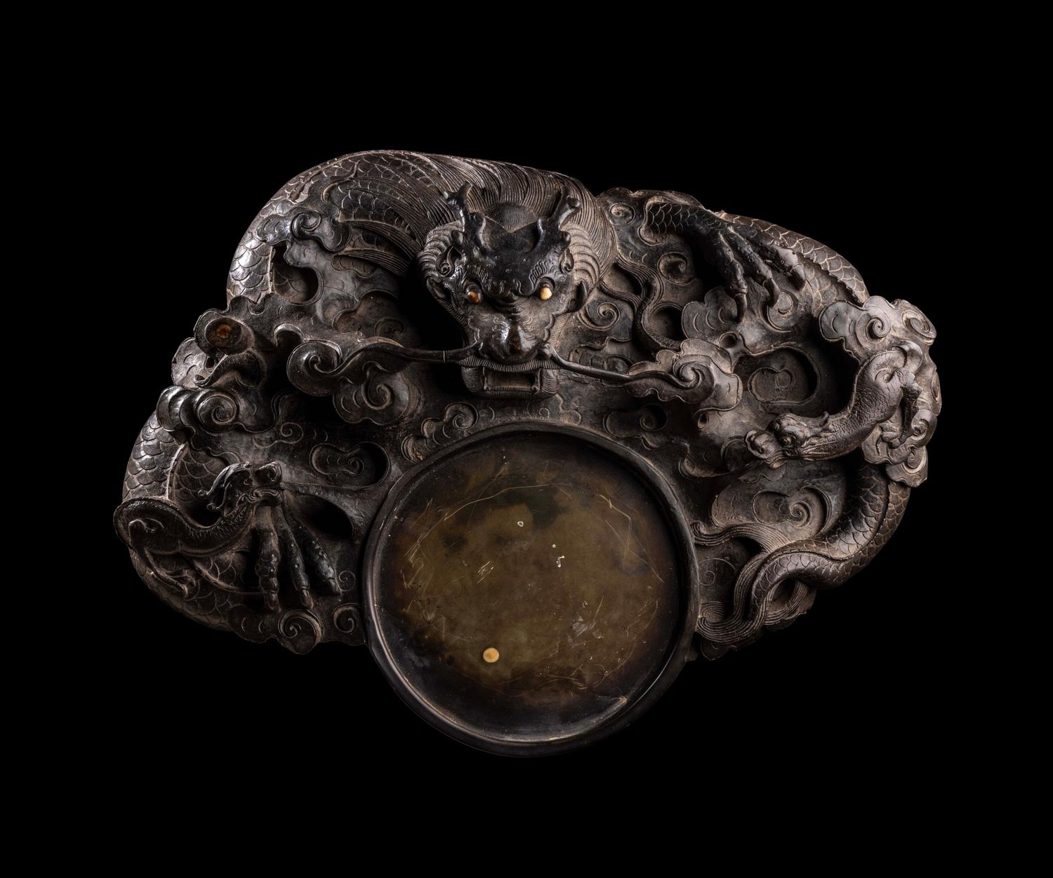 A Chinese Duan 'Dragon' Inkstone