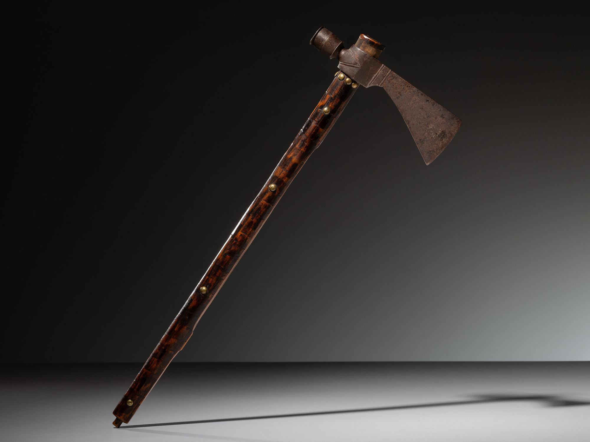 Eastern Plains Pipe Tomahawk, with Tacked Stem