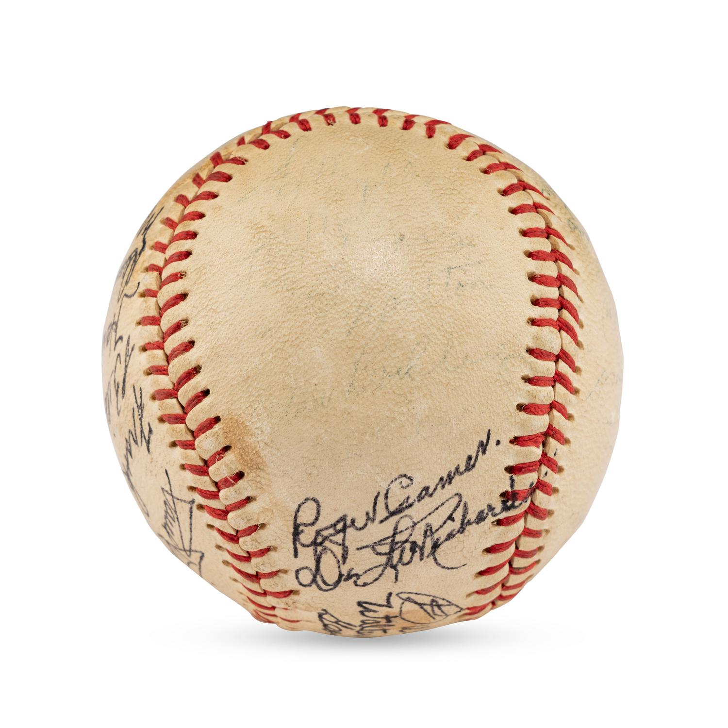 A 1950 Seattle Rainers Team Signed Autograph Baseball