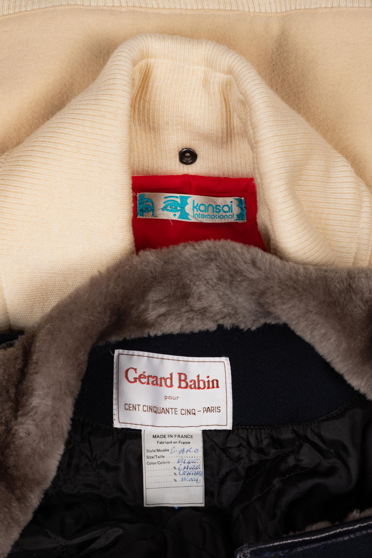 Two Jackets: Kansai Yamamoto and Gerard Babin, 1980-90s