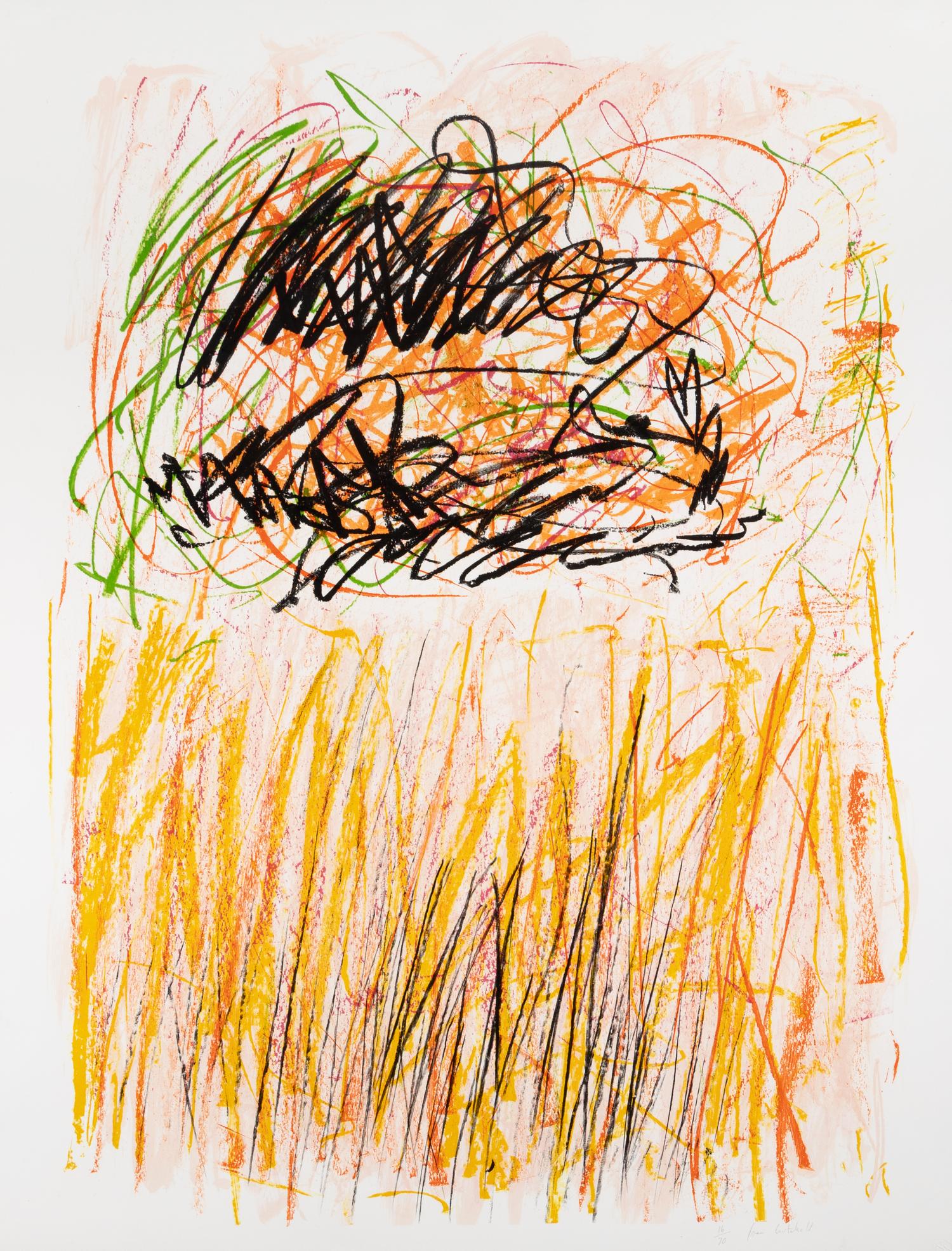 Joan Mitchell (American, 1925-1992) — Flower I (from Bedford Series) , 1981