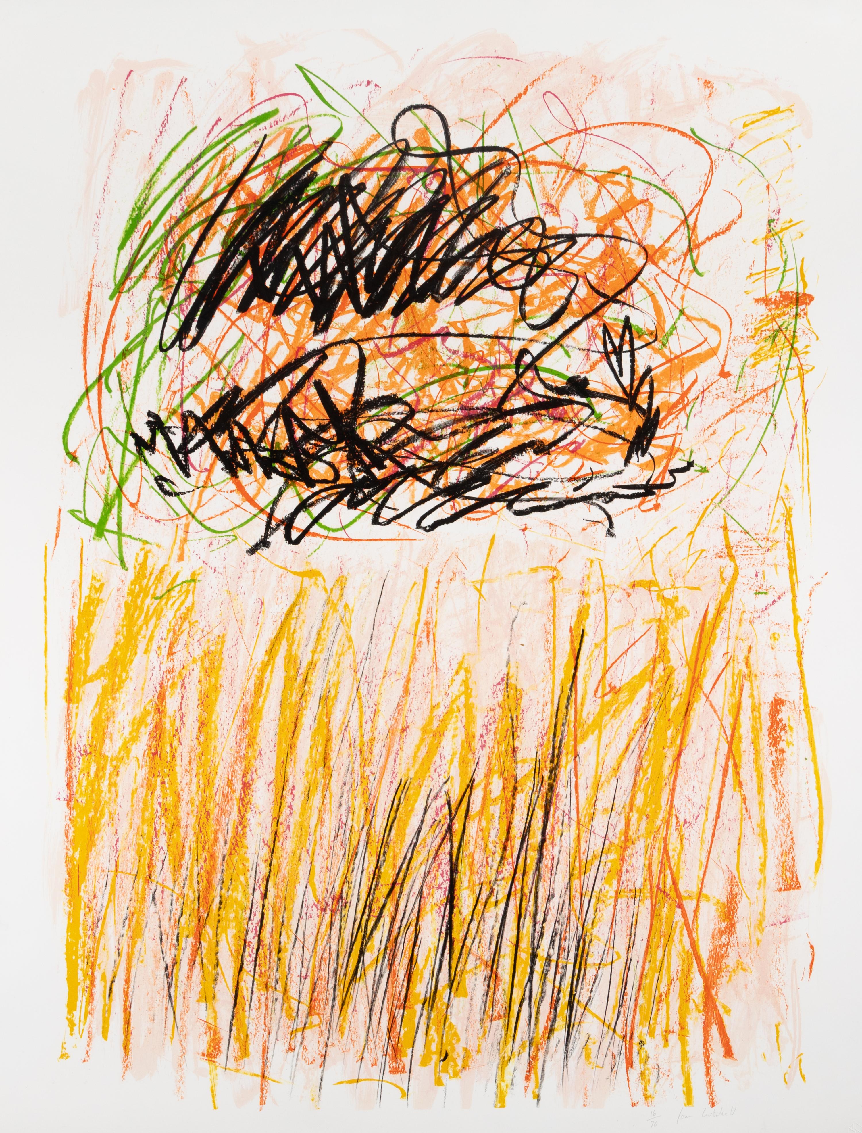 Joan Mitchell (American, 1925-1992) — Flower I (from Bedford Series) , 1981