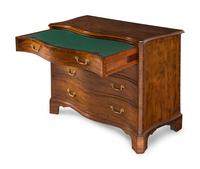 A George III Mahogany Serpentine Chest of Drawers