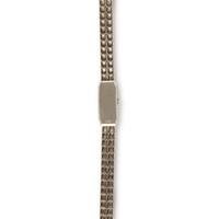 14K White Gold and Diamond Watch