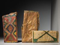 Painted Parfleche Containers