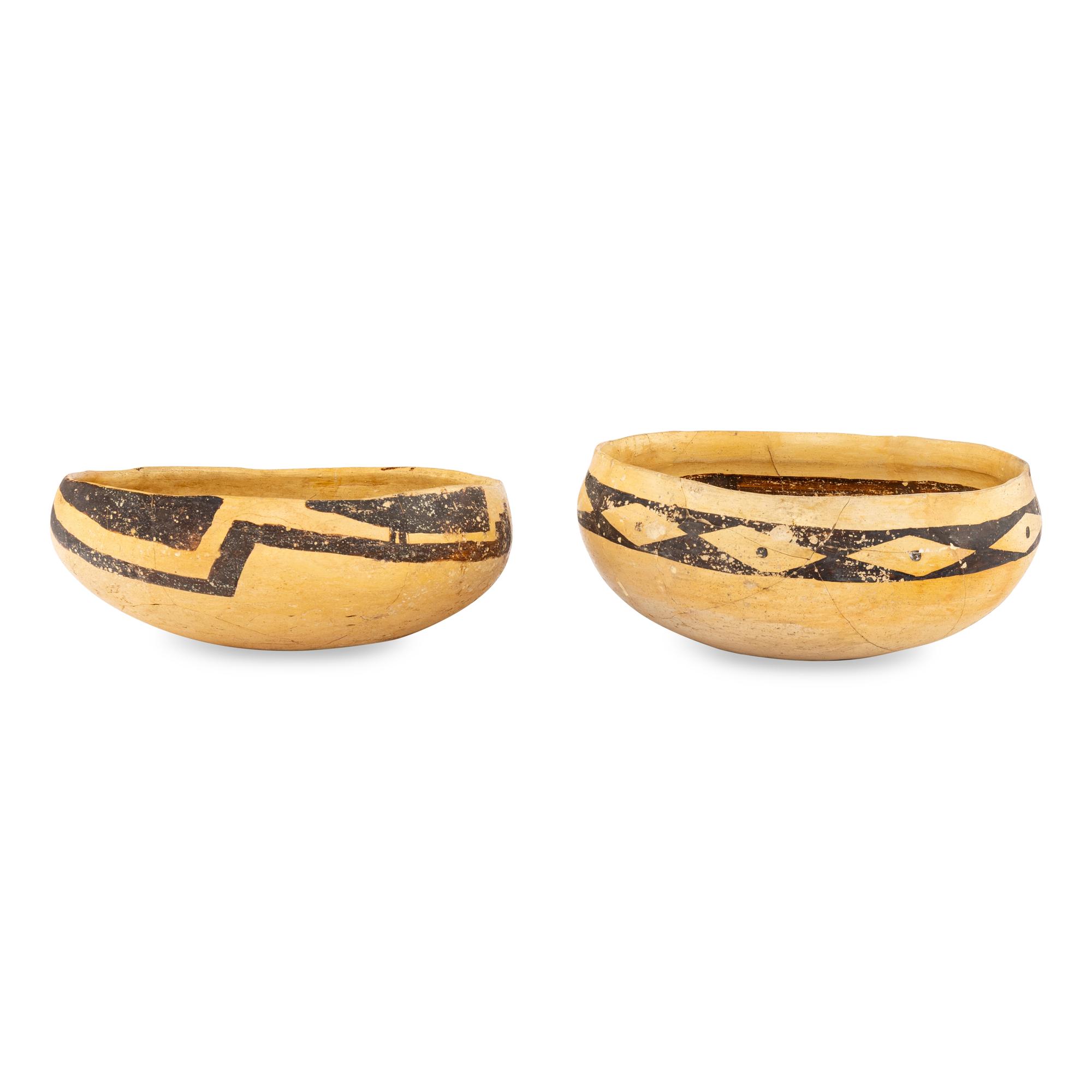 Ancestral Pueblo, Jeddito Pottery Bowls