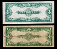 Two United States Series 1923 $1 Silver Certificates