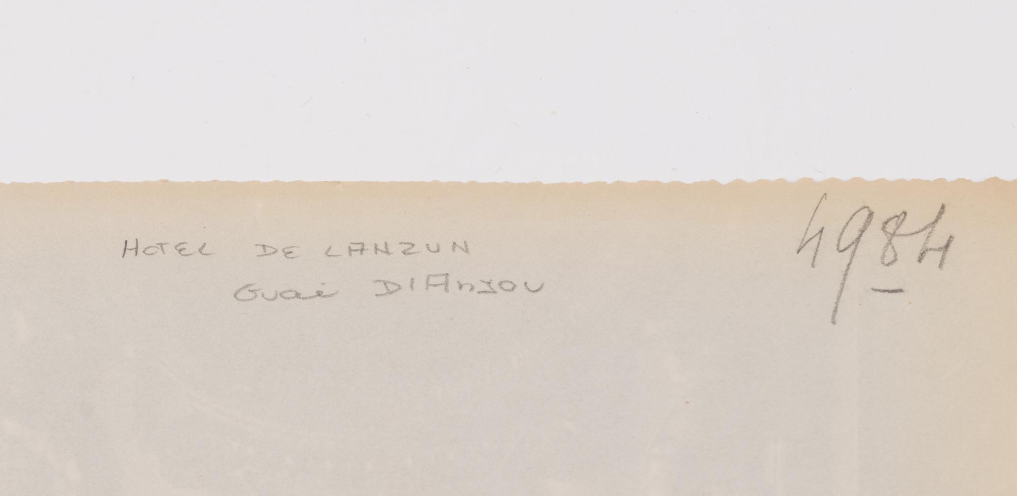 A group of four photographs (Hôtel de Beauvais, 68 rue François Miron , 1902; [Hôtel de Lauzun, quai d'Anjou] , 1905; Hôtel d'Argouges de Lyon, rue Séguier 16 , 1900; Plessis Piquet [Entrée pittoresque, Châtillon] , 1921)