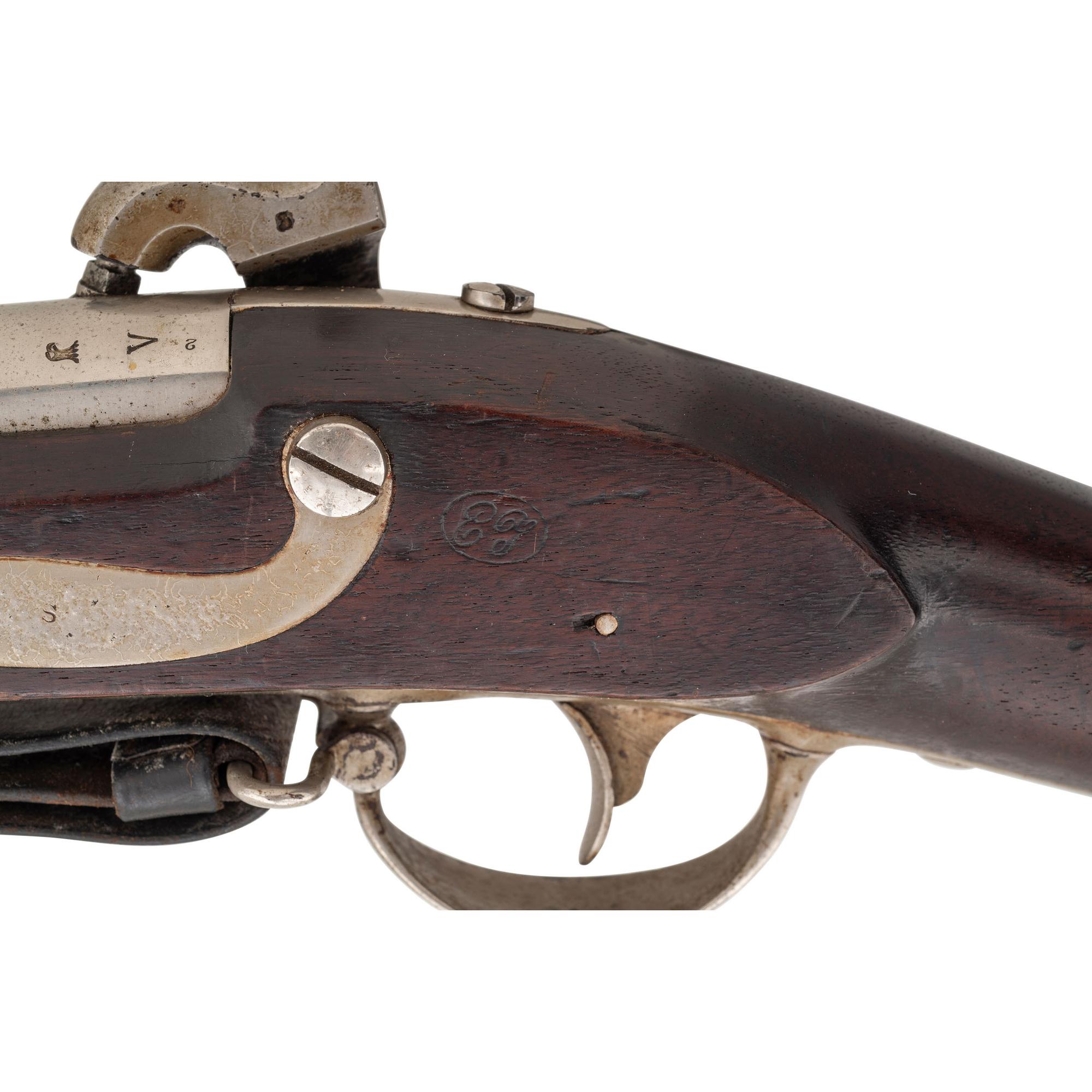 US Springfield Model 1828 (1816 Type III) Conversion Musket with Tinned Finish