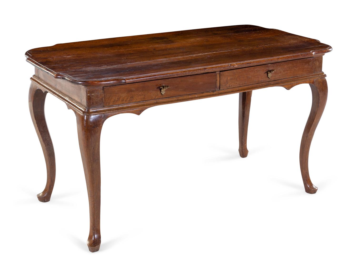 An Italian Fruitwood Dining Table
