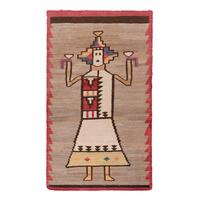 Navajo Pictorial Weaving, Butterfly Maiden [Rug]