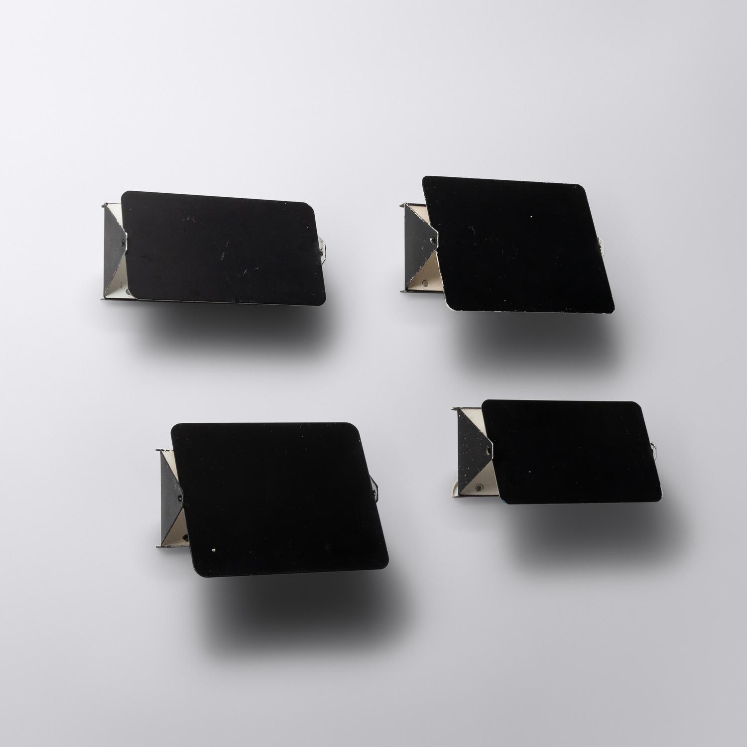 Two Pairs of Sconces, model no. CP1, c. 1963 Galerie Steph Simon, France