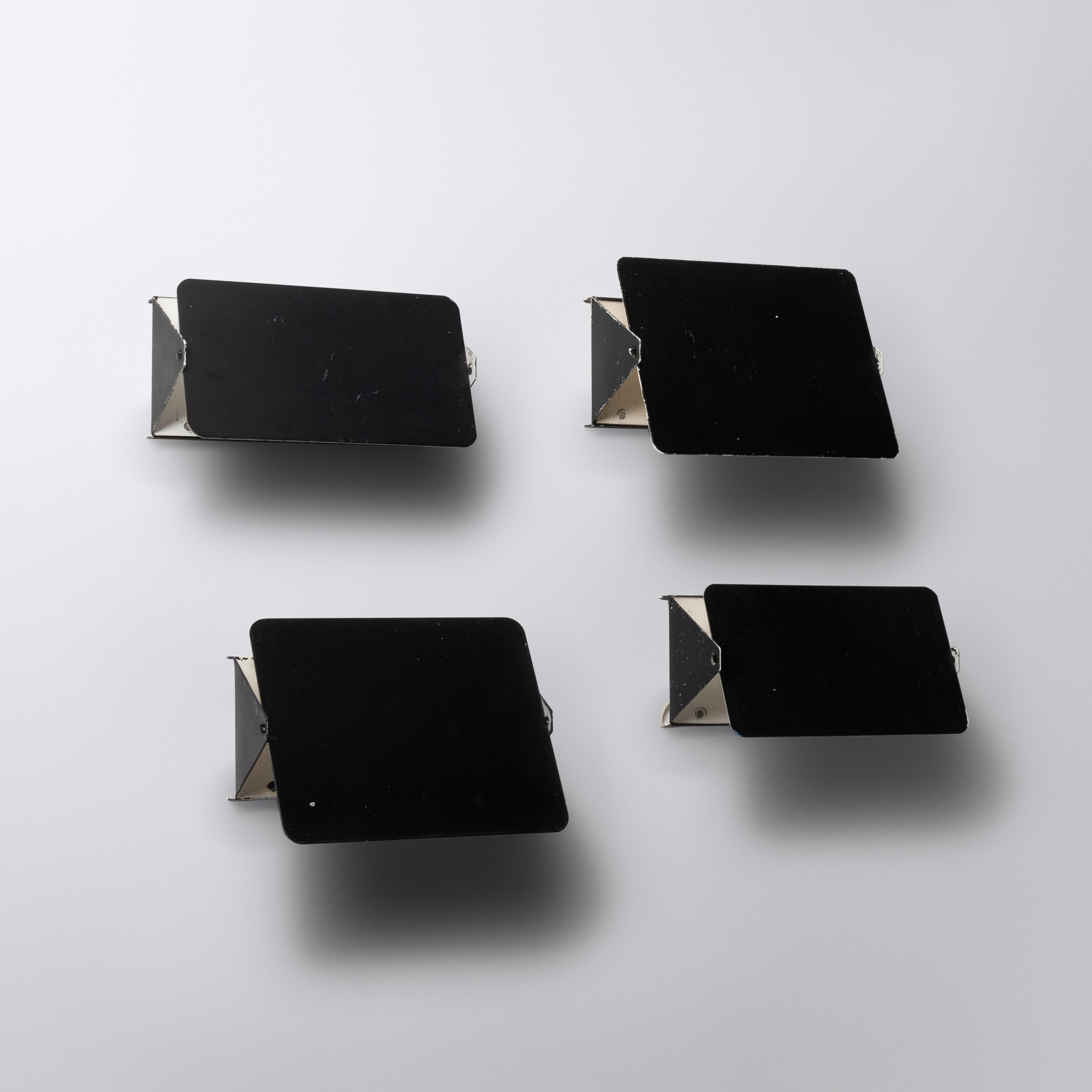 Two Pairs of Sconces, model no. CP1, c. 1963 Galerie Steph Simon, France