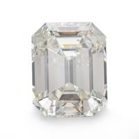 A 5.14 Carat Octagonal Step Cut Diamond,