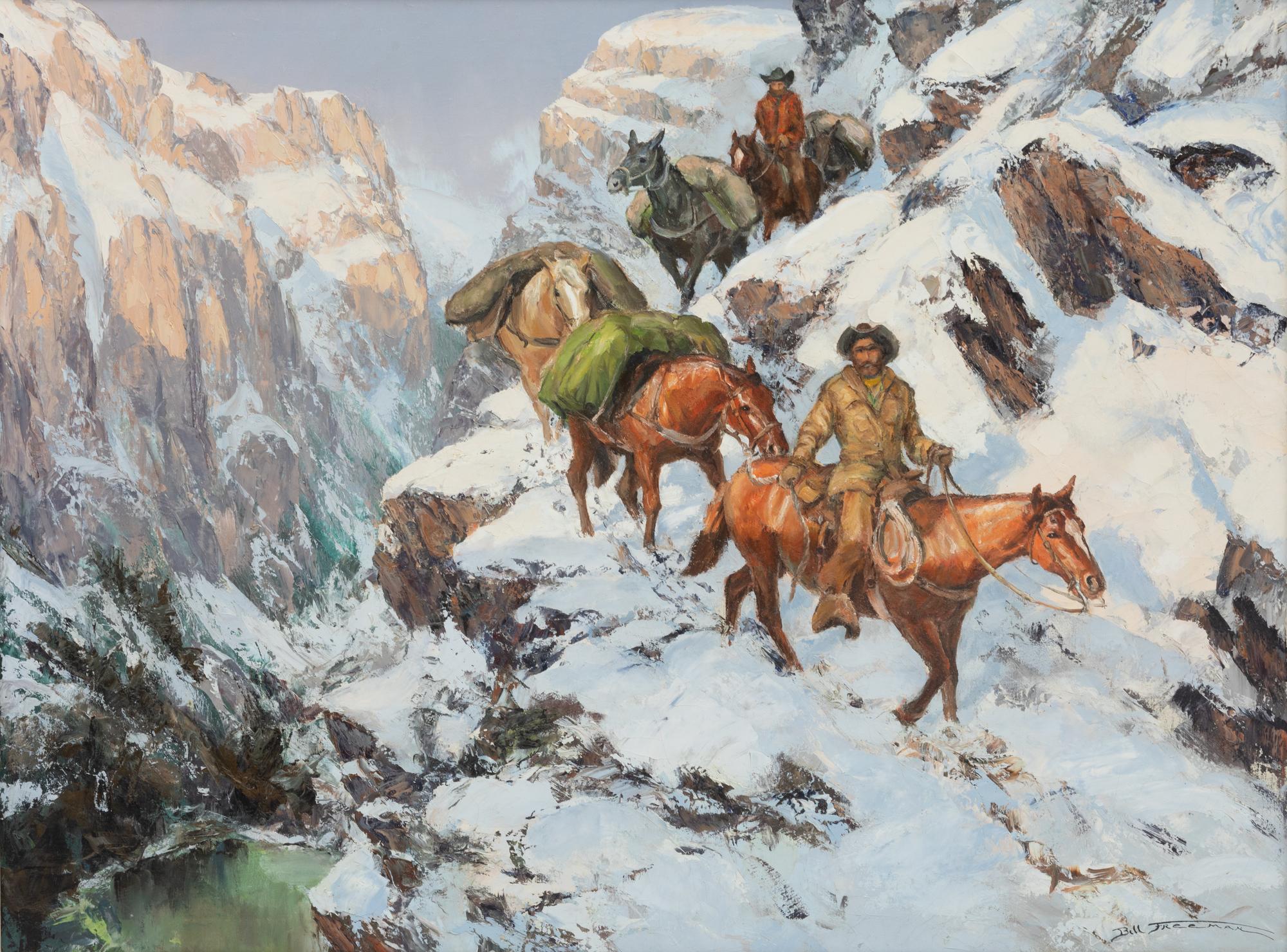 Mountain Trail Winter